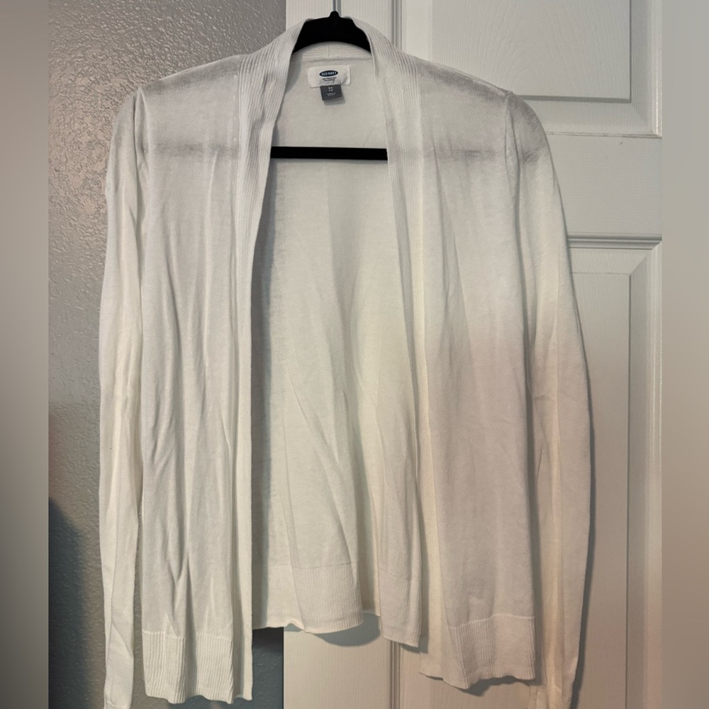 Old Navy White Women's Cardigan